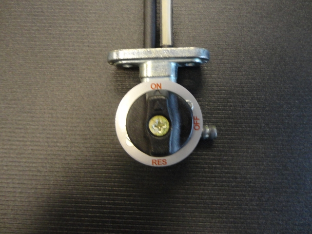 '93 Cagiva Mito Lucky Explorer fuel tap fully restored including remanufactured indent bezel